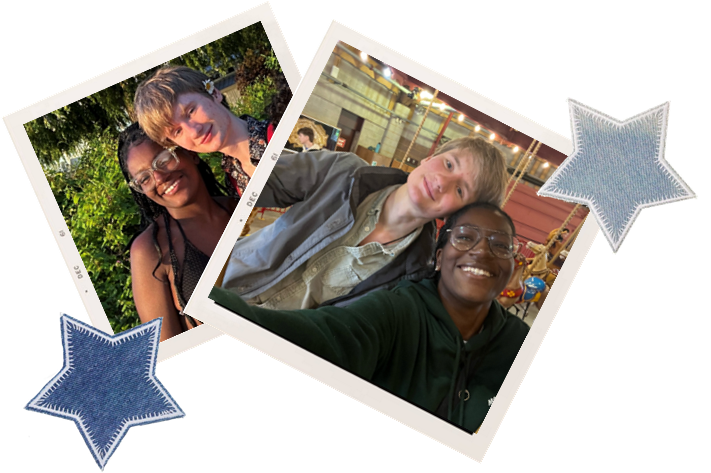 Pictures of happy couple